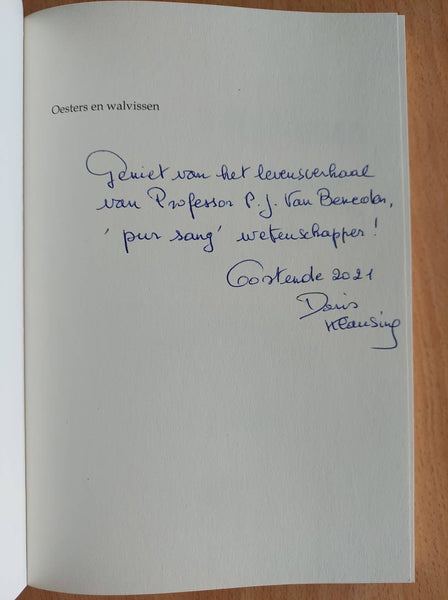 Oesters en Walvissen - Gesigneerd exemplaar!
