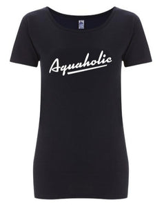 Aquaholic dames t-shirt