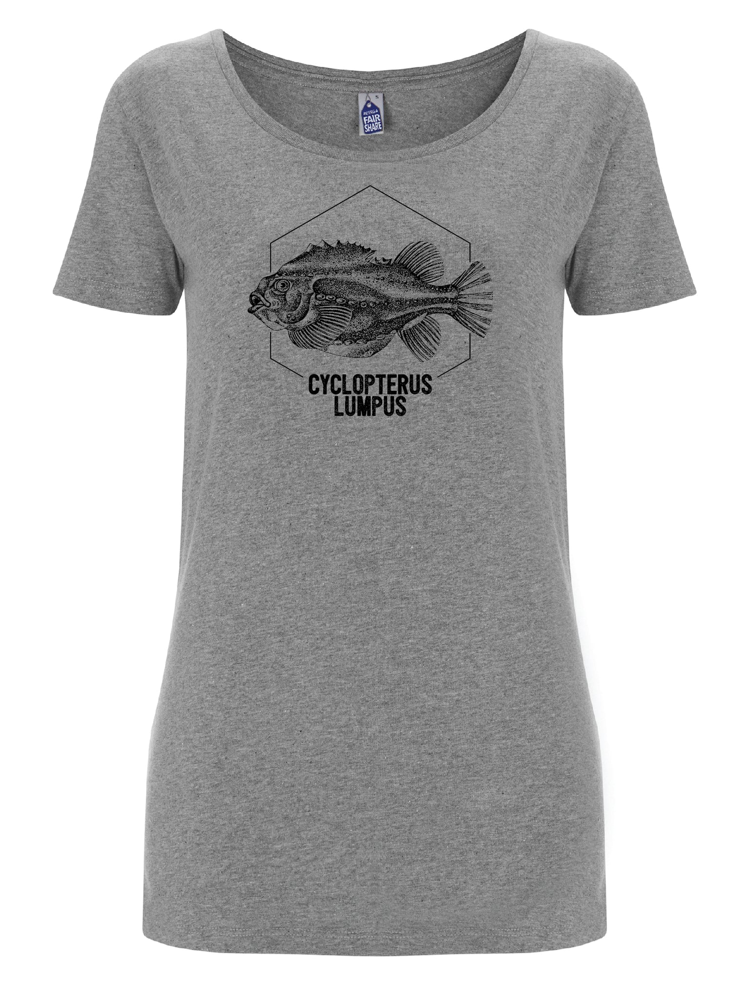 Cyclopterus lumpus dames t-shirt