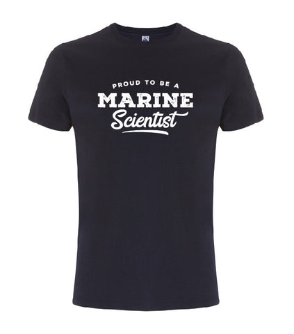 Proud to be a marine scientist heren t-shirt